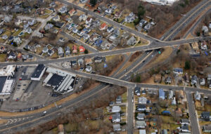 Exit 17 looking southbound at top