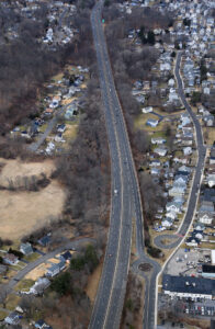 Looking northbound at Exit 18